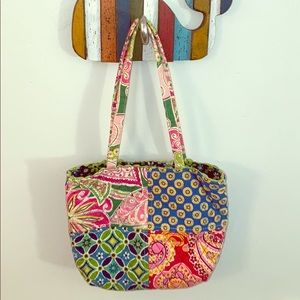 Adorable Vara Bradly multi print bag